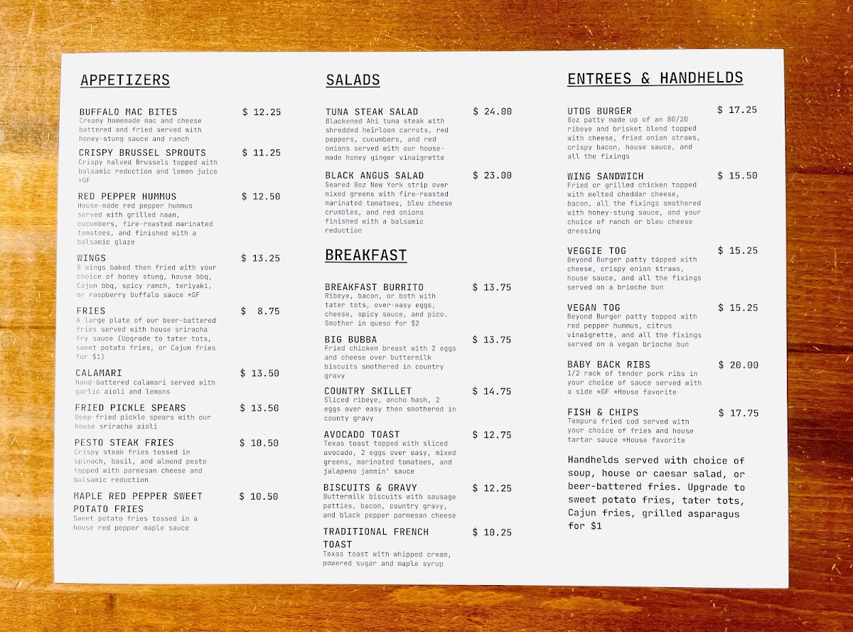 Menu Utog Brewery-1