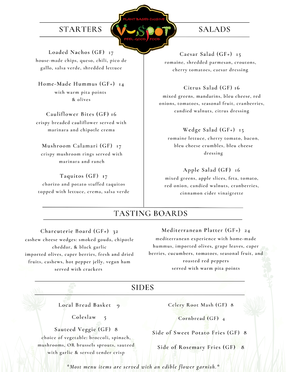 Menu V-Spot Food Vegan Restaurant-7
