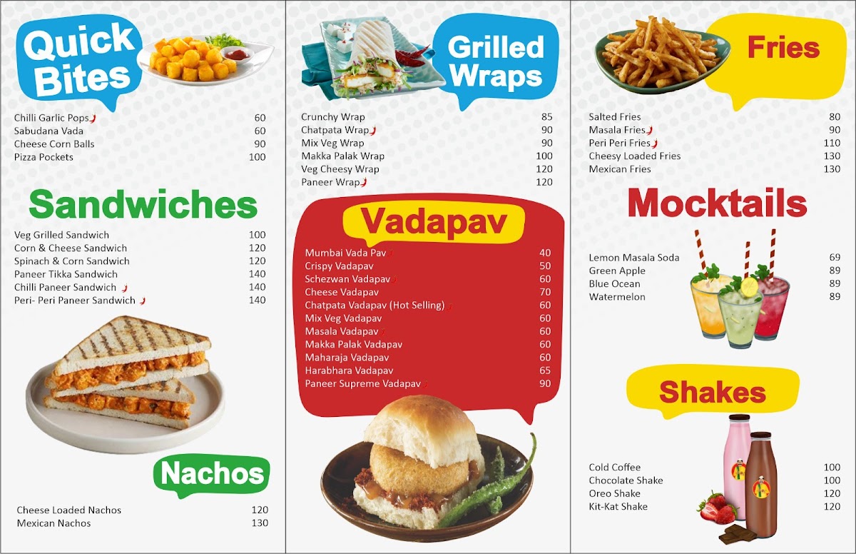 Menu Vadapav Nation-3