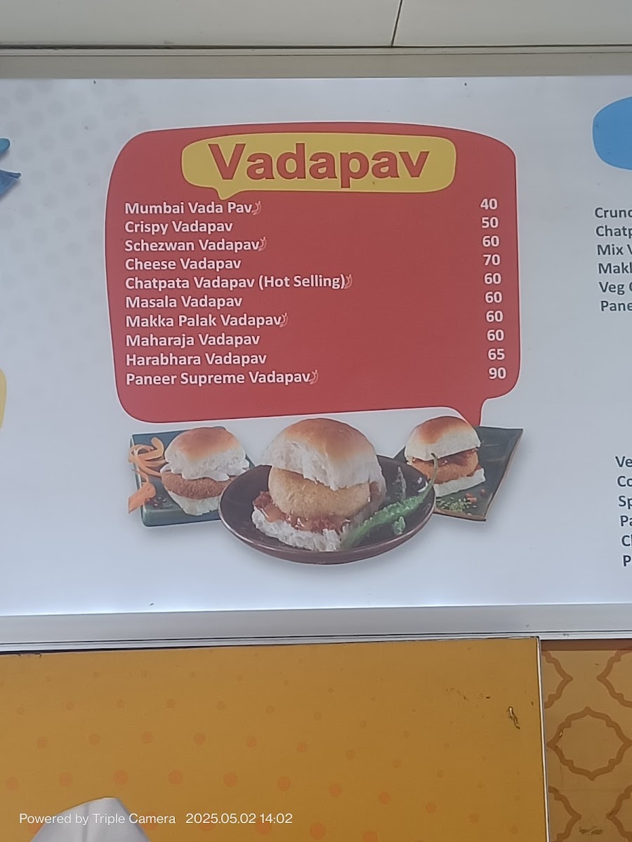 Menu Vadapav Nation-5