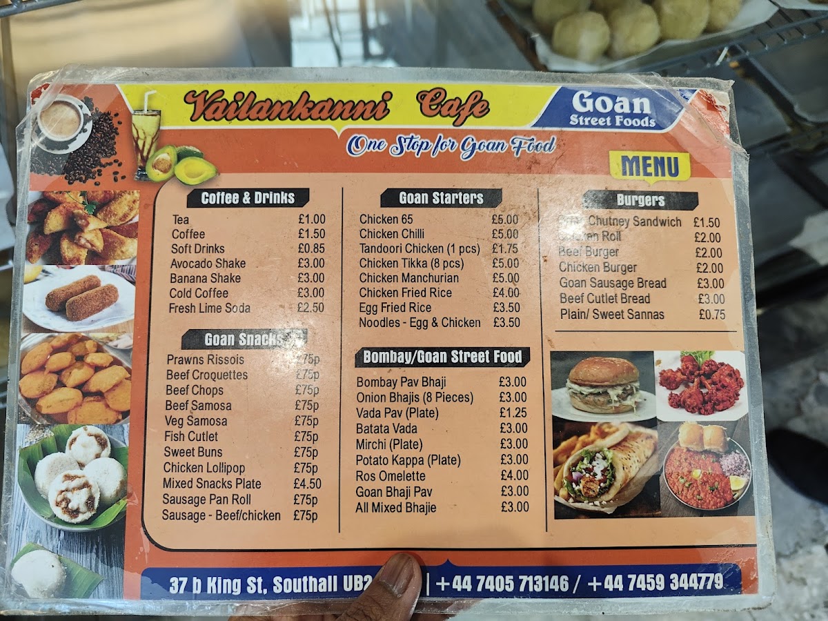 Menu Vailankanni Cafe-1