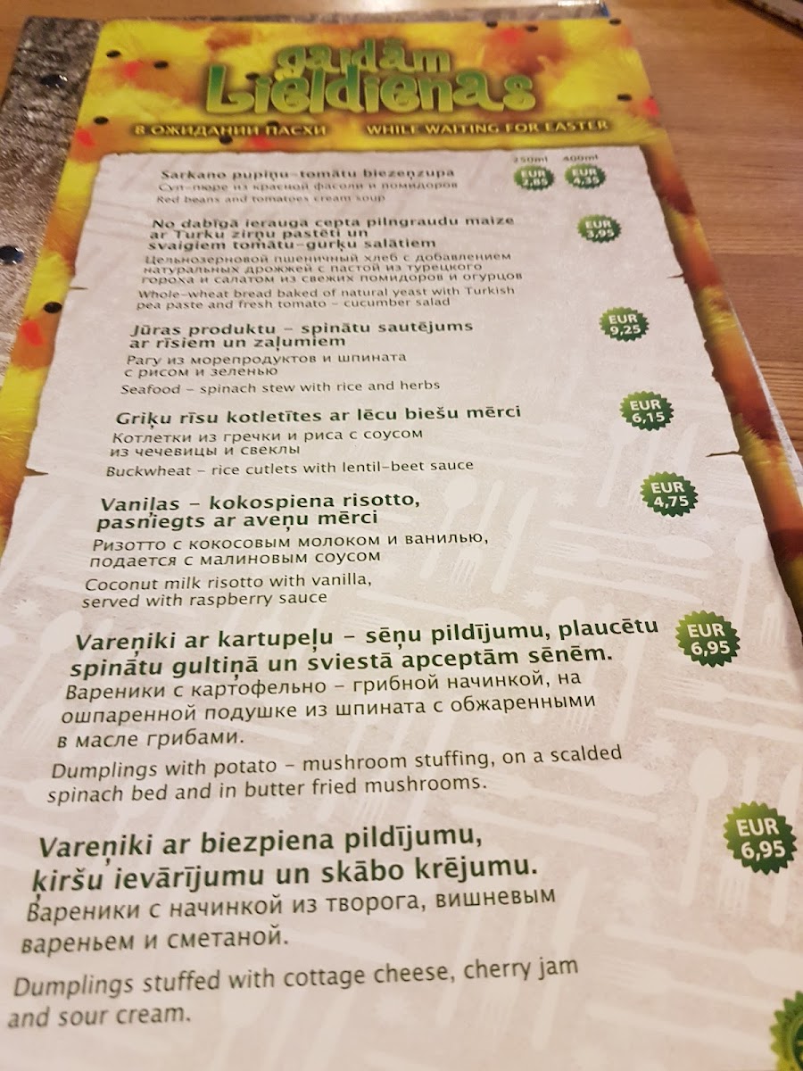 Menu 'vairāk Saules' Dzirnavu-2