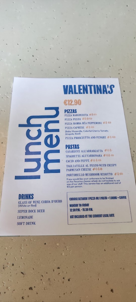 Menu Valentina's Porto-6