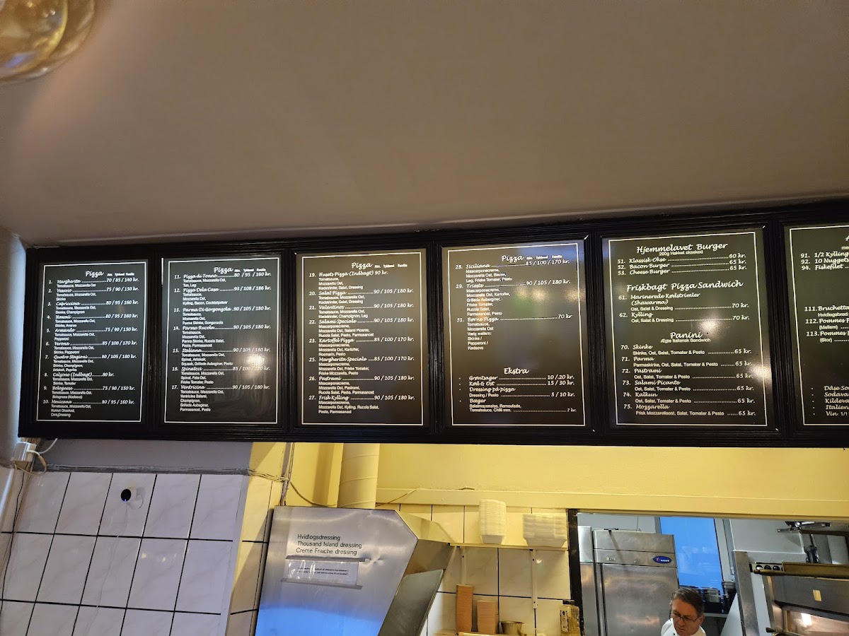 Menu Valentino's Pizza Bar-1