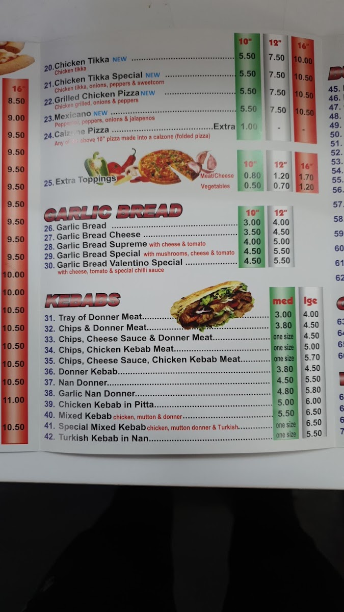 Menu Valentinos Pizzeria-7