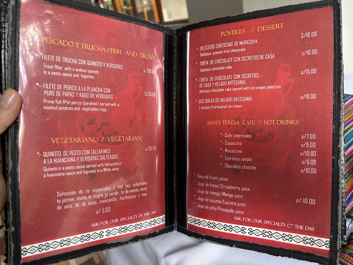 Menu Valle Santa-1