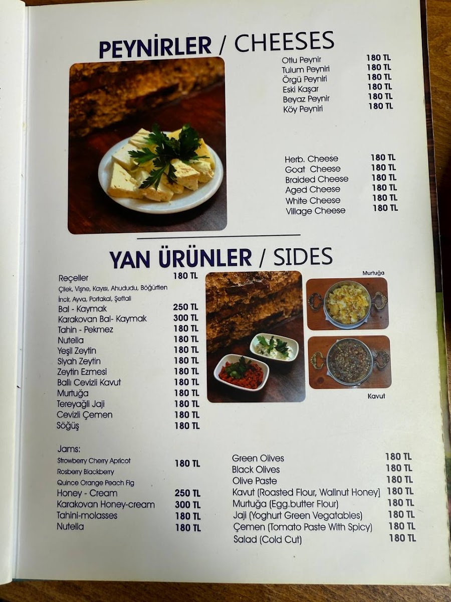 Menu Van Kahvaltı Evi-1