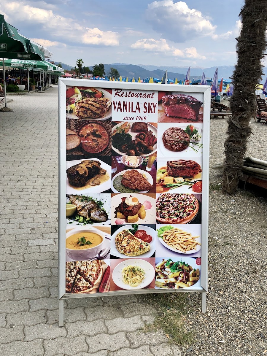 Menu Vanila Sky-1