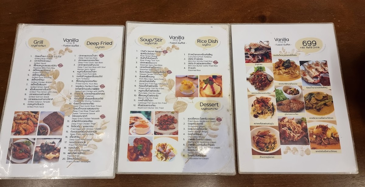 Menu Vanilla Buffet-10