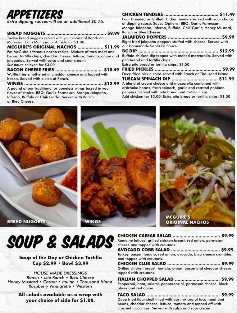 Menu Van's Pizza Pub & Grill-5