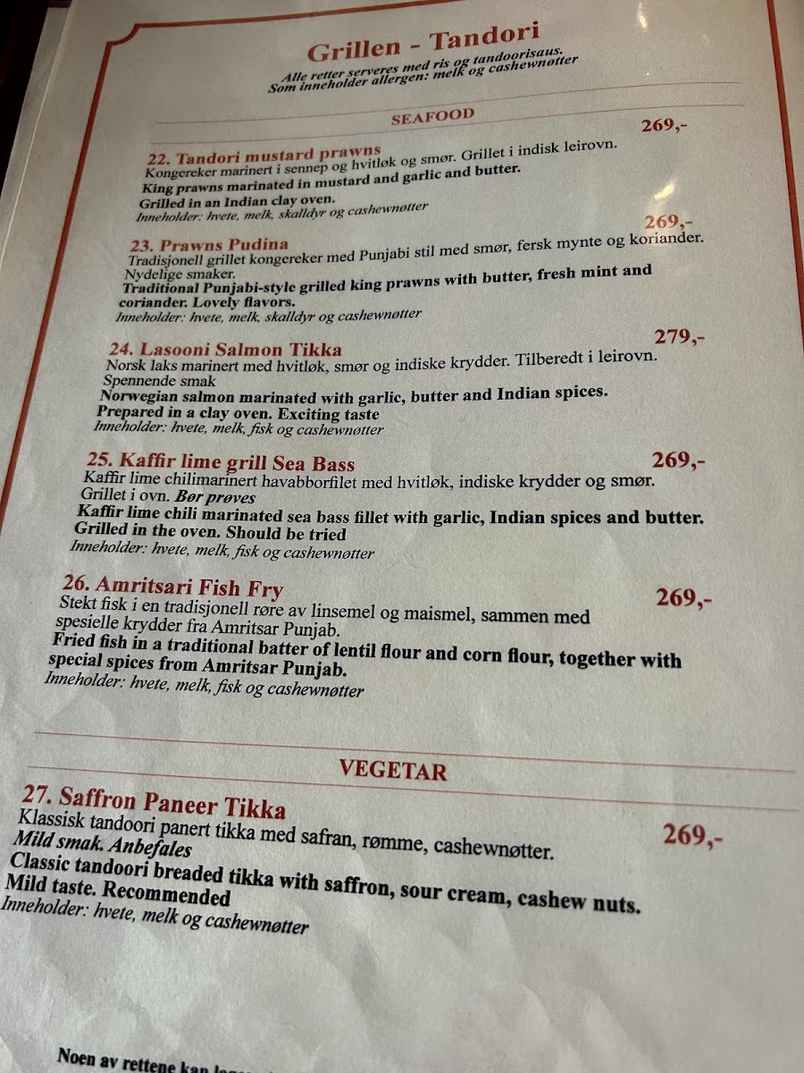 Menu Varanasi Indisk Restaurant & Bar-10