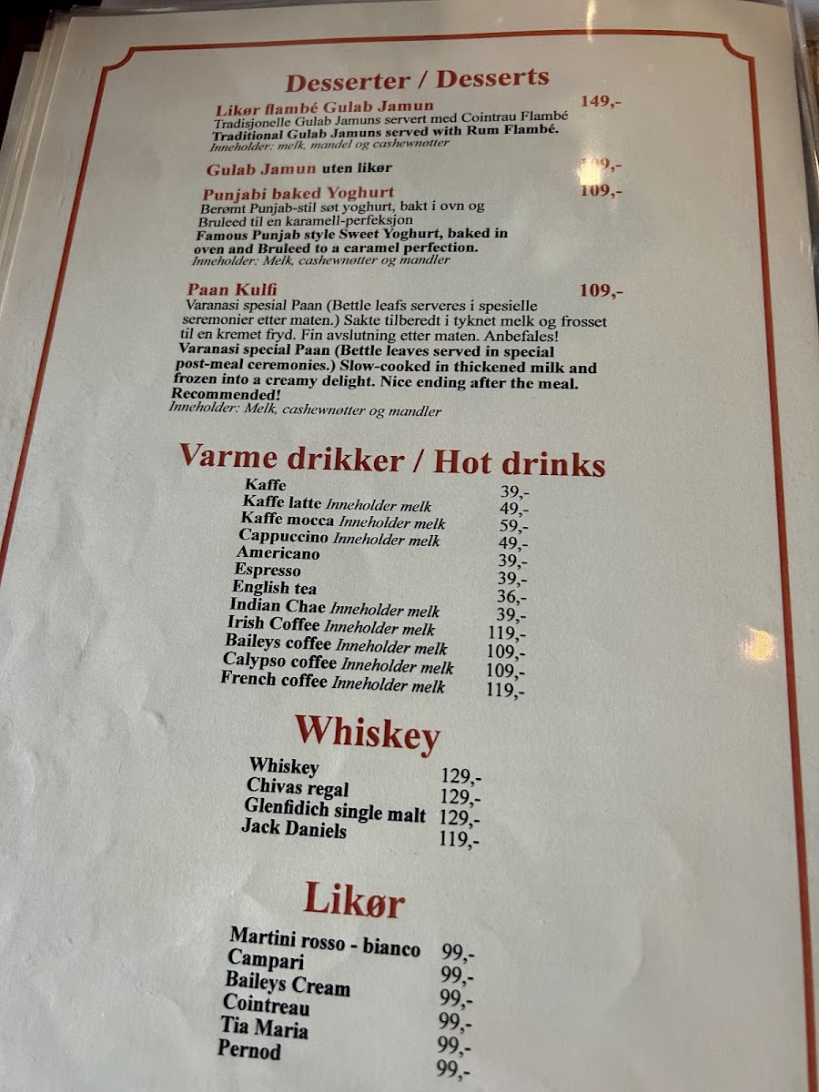 Menu Varanasi Indisk Restaurant & Bar-3