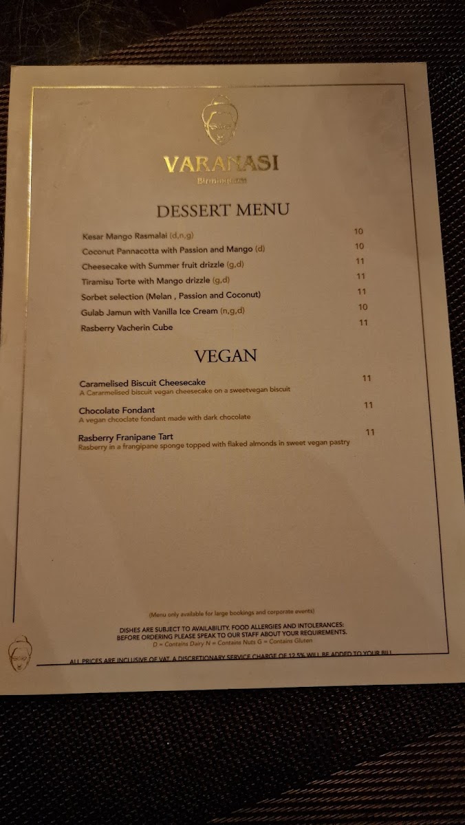 Menu Varanasi-5