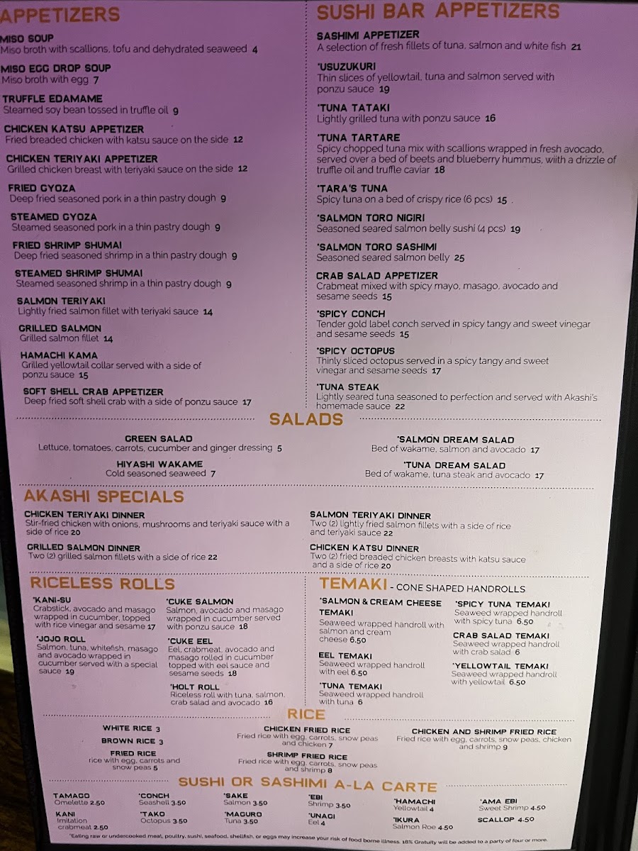 Menu Varsol Sushi Bar-10