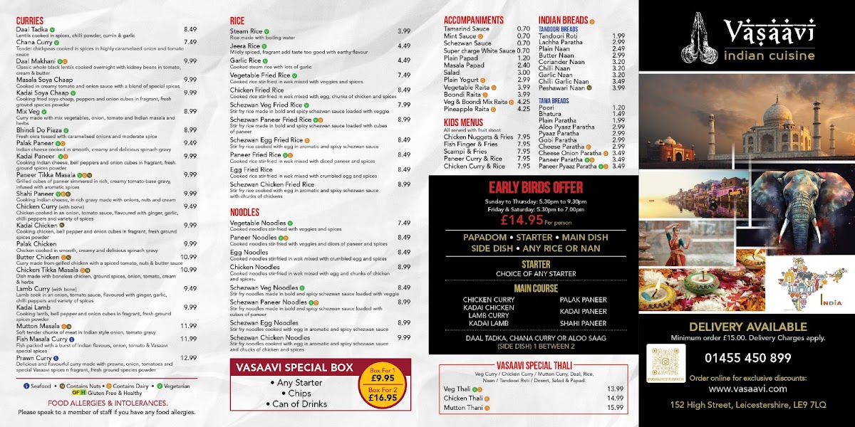Menu Vasaavi Restaurant-1