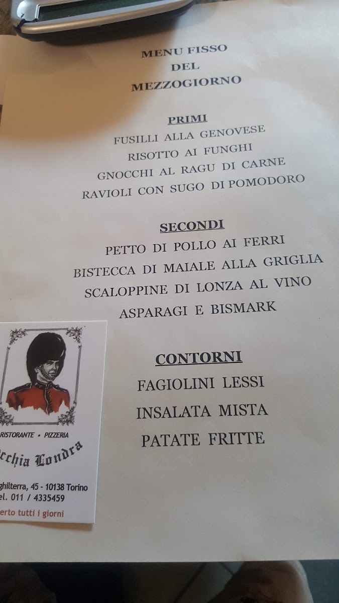Menu Vecchia Londra-9