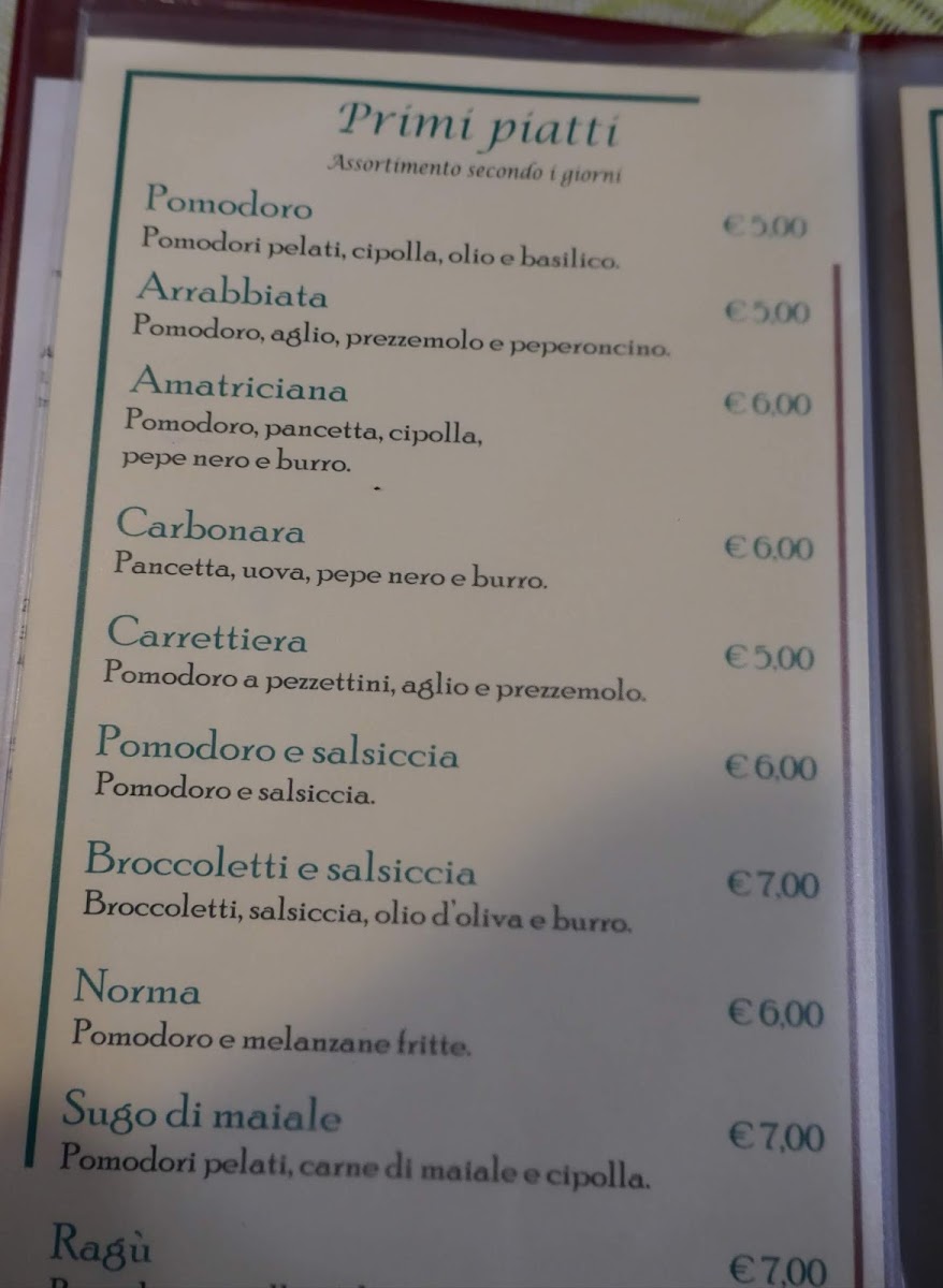 Menu Vecchio Aquarium Ristorante-10