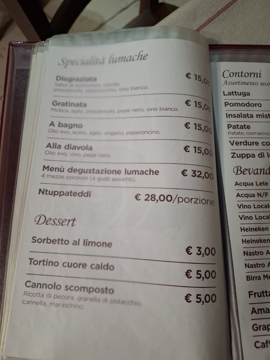 Menu Vecchio Aquarium Ristorante-5