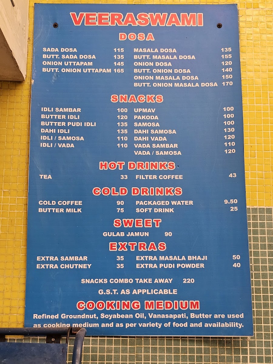 Menu Veeraswami Restaurant-5
