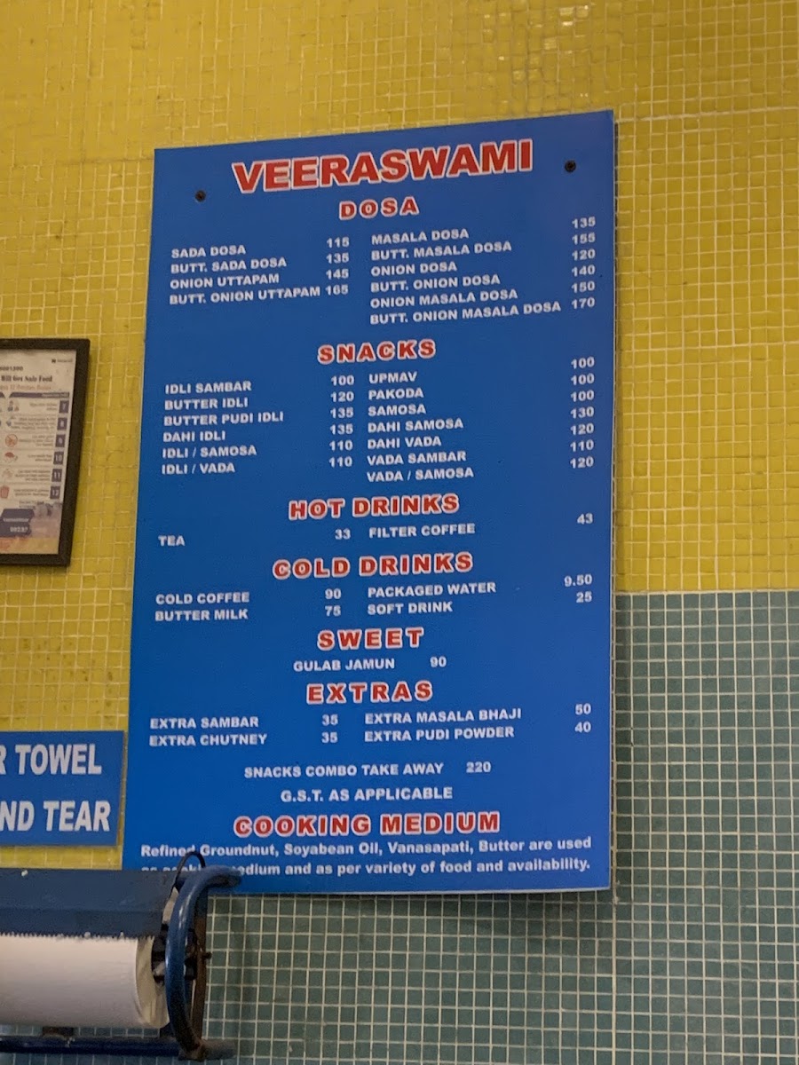 Menu Veeraswami Restaurant-8