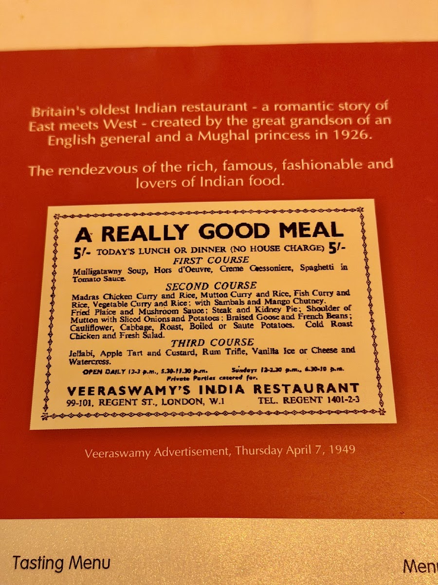 Menu Veeraswamy-1