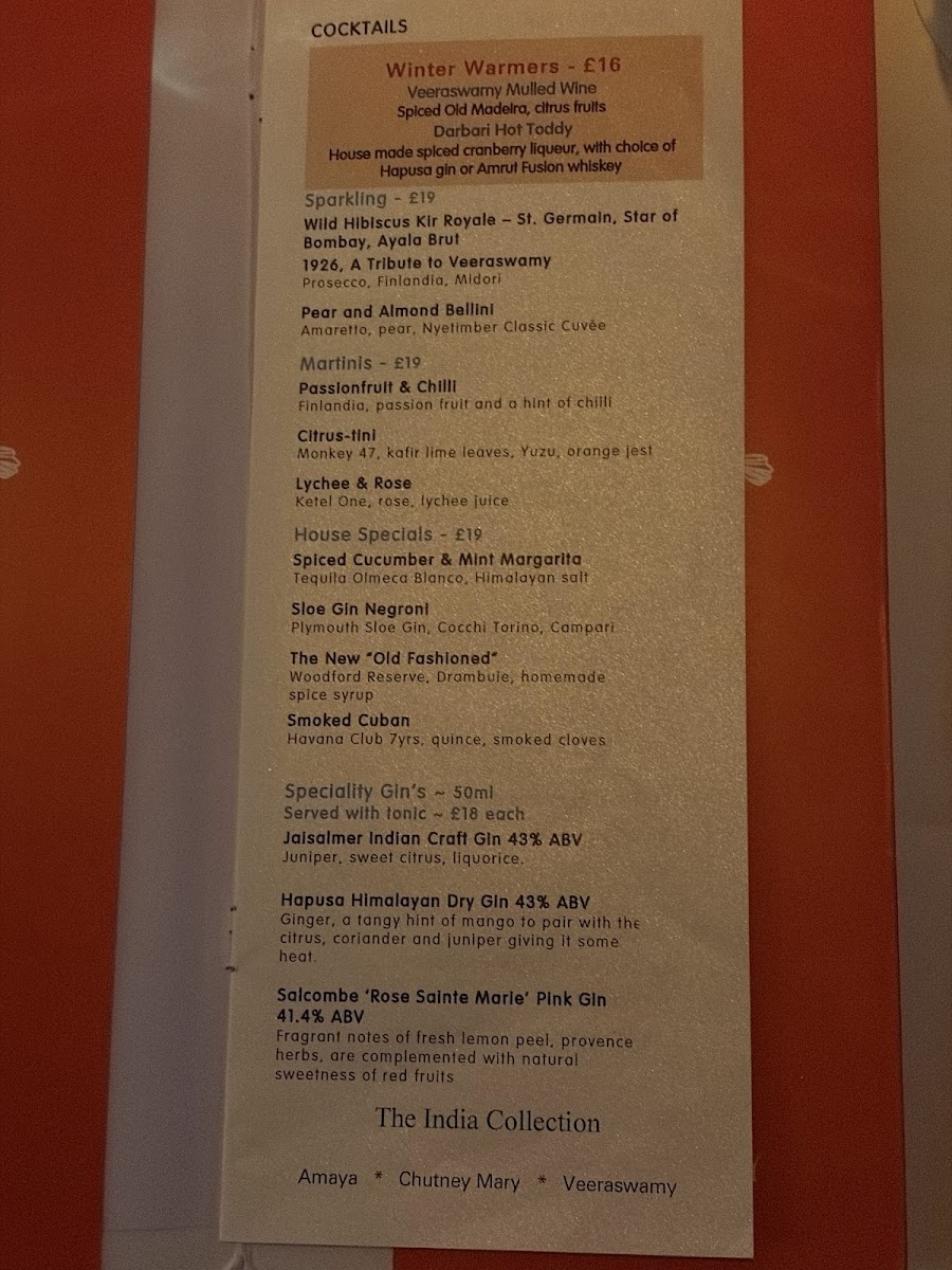 Menu Veeraswamy-2