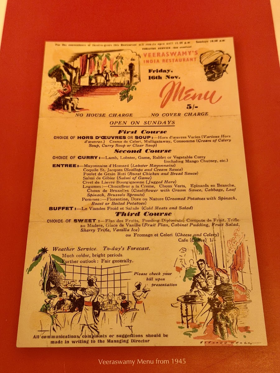 Menu Veeraswamy-5