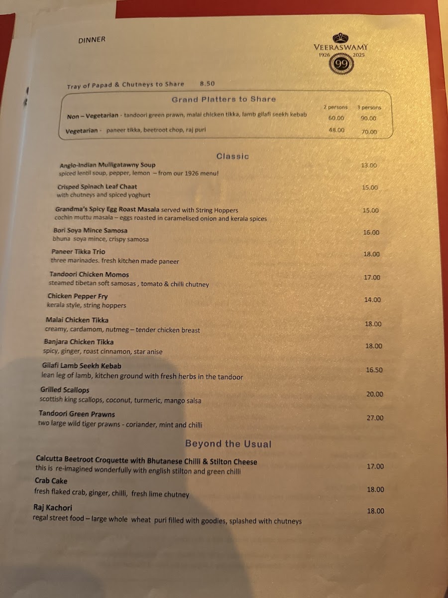 Menu Veeraswamy-8
