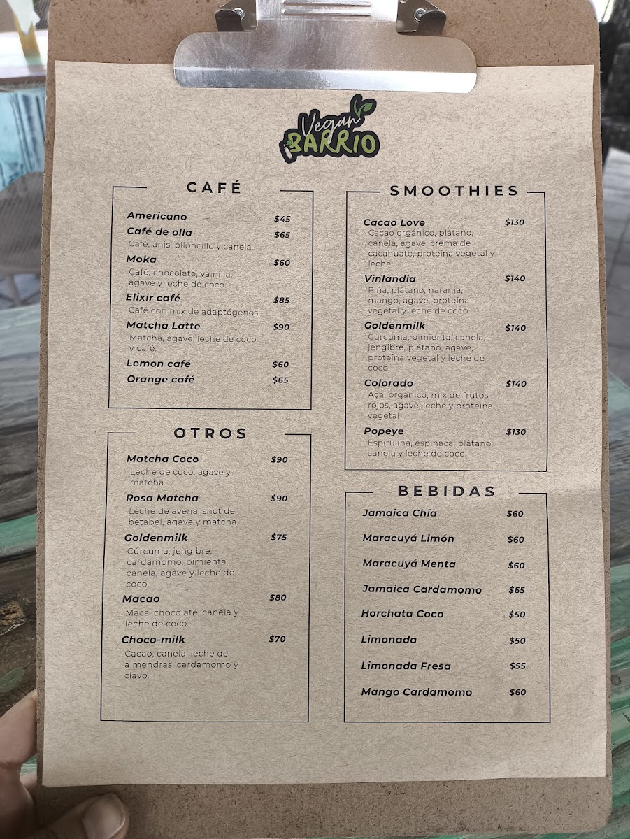 Menu Vegan Barrio-4