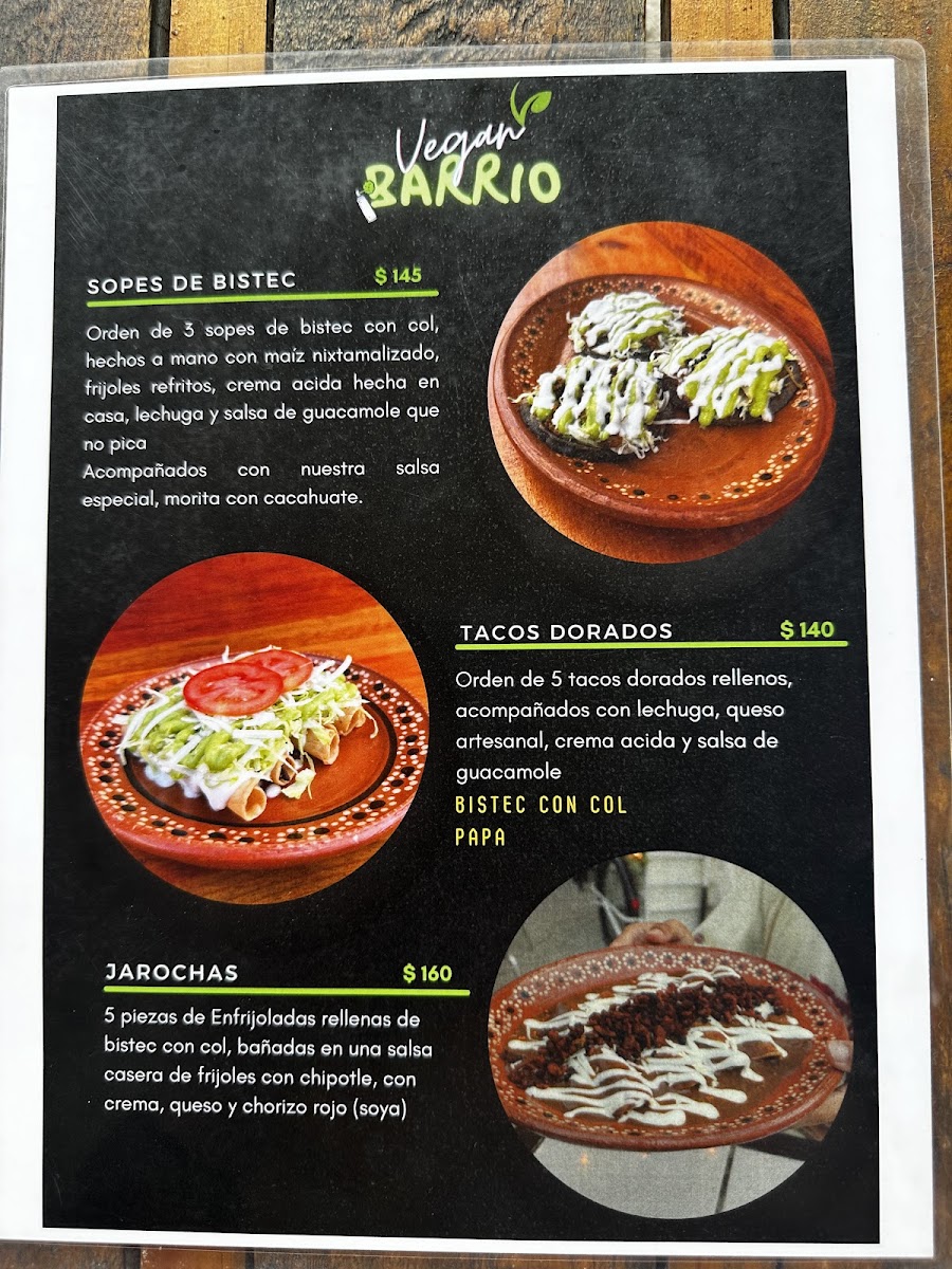 Menu Vegan Barrio-8