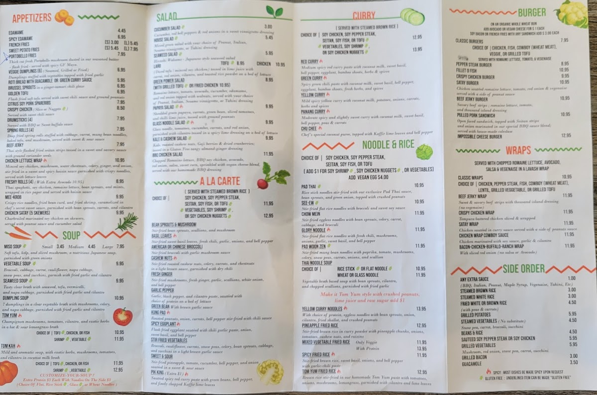 Menu Vegan Glory-10