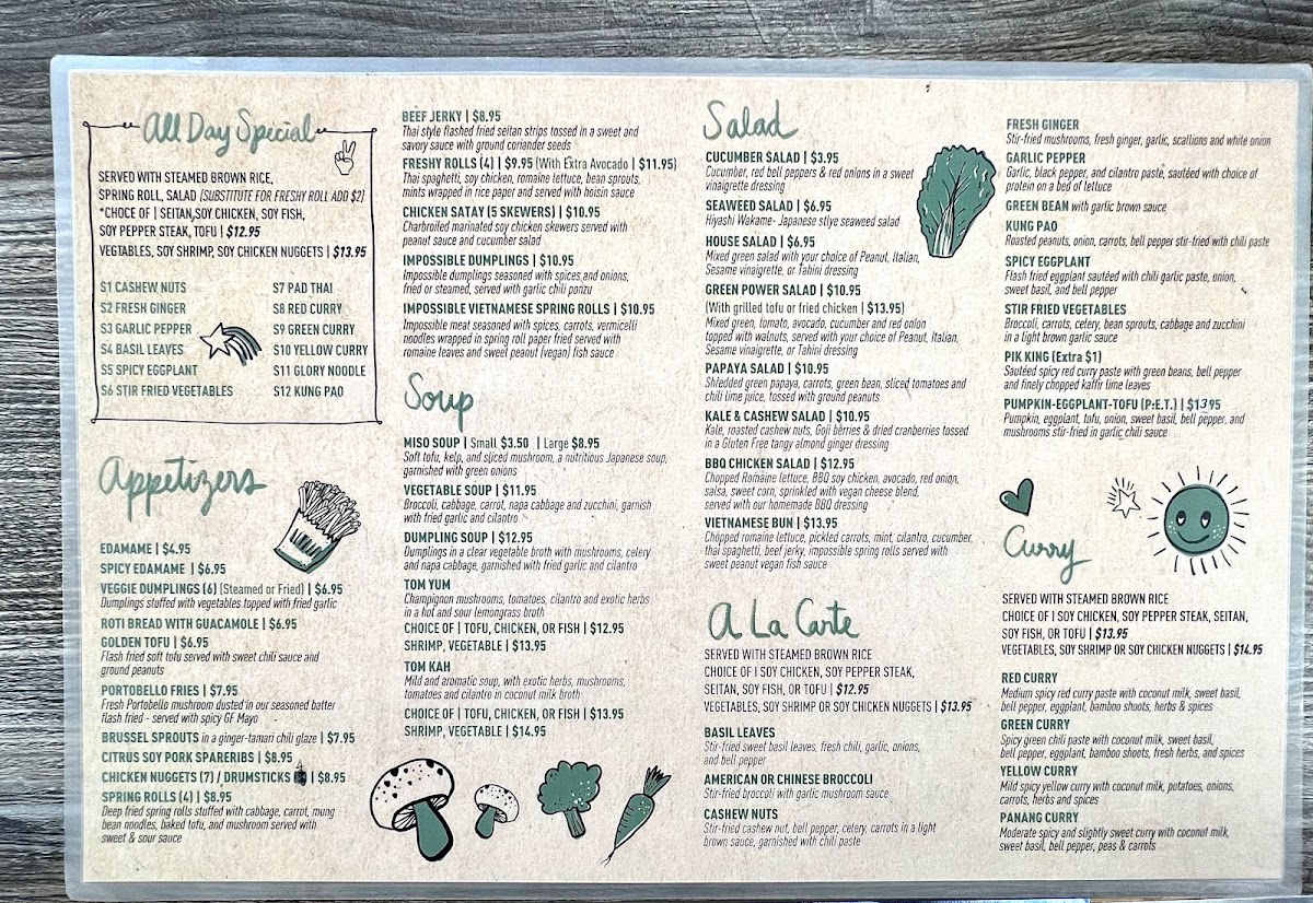 Menu Vegan Glory-5
