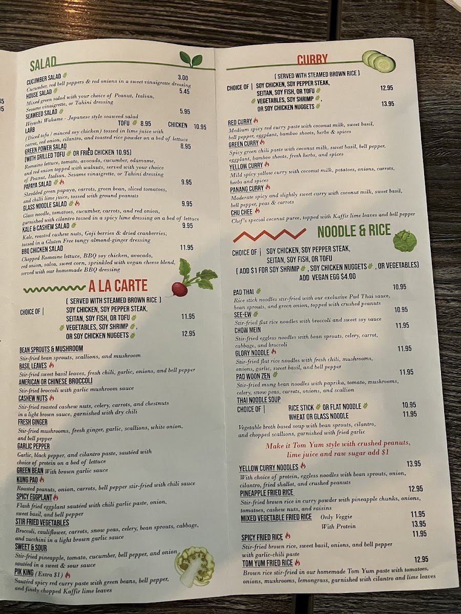 Menu Vegan Glory-8