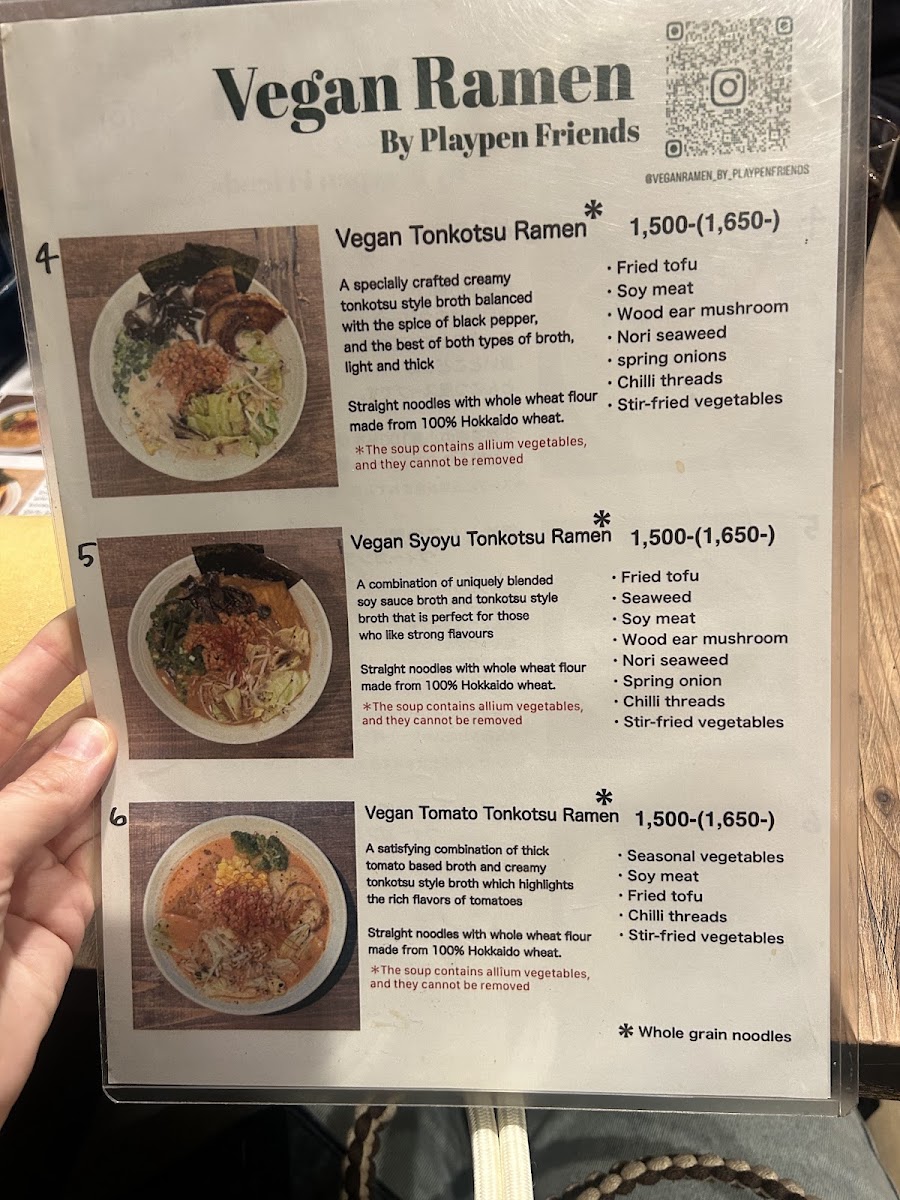 Menu Vegan Ramen By Playpen Friends-3