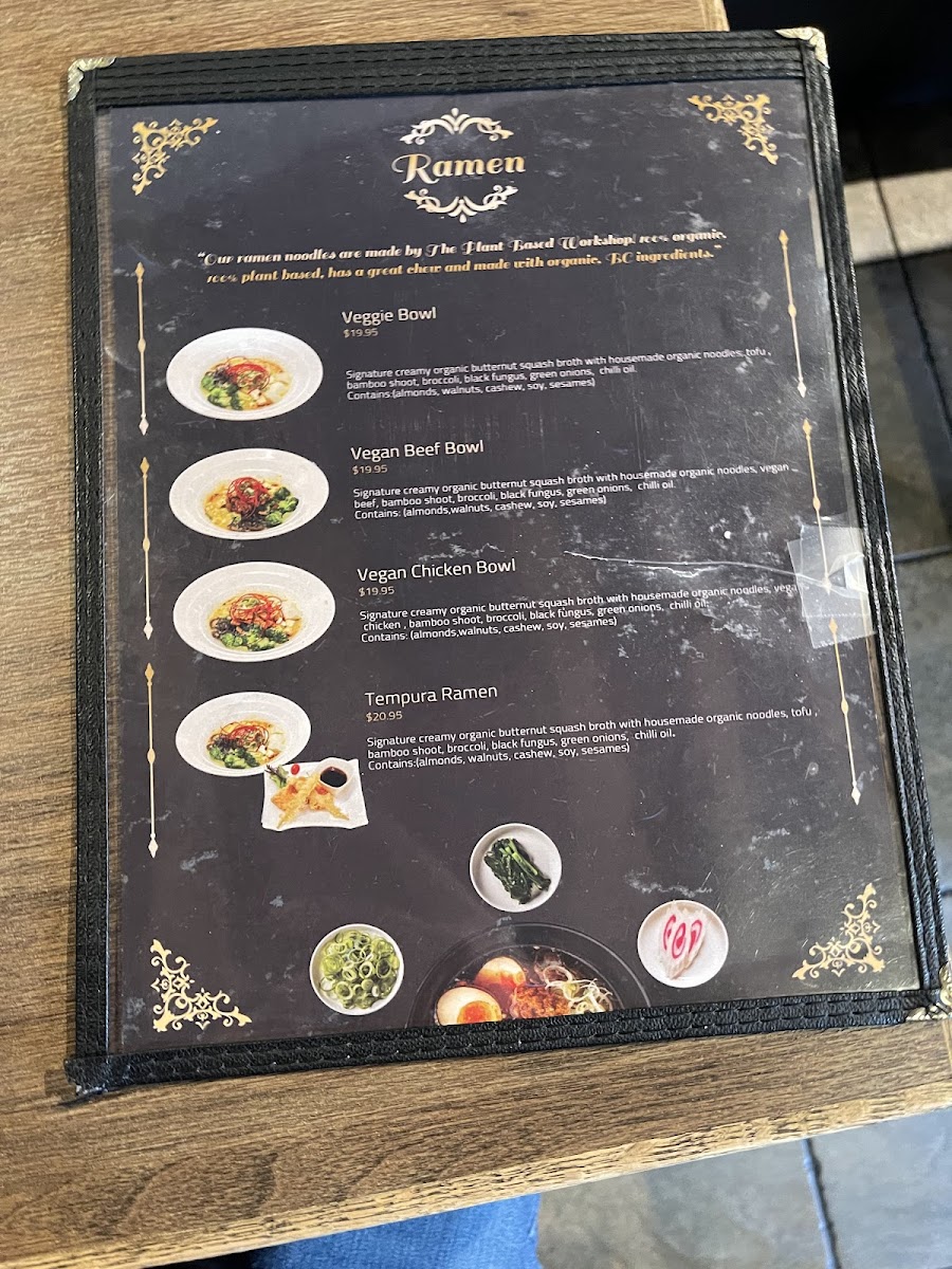 Menu Vegan Shoku Japanese Restaurant-4