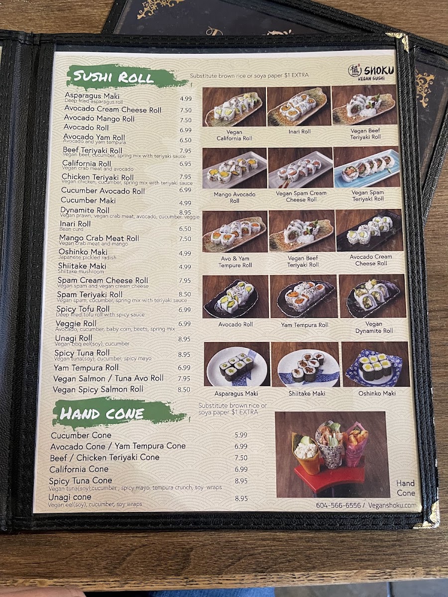 Menu Vegan Shoku Japanese Restaurant-5