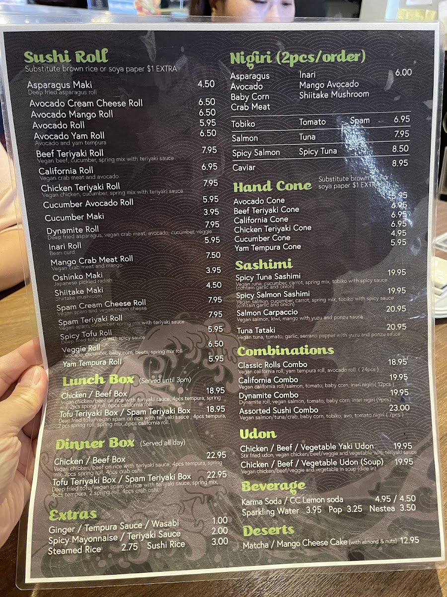 Menu Vegan Shoku Japanese Restaurant-6