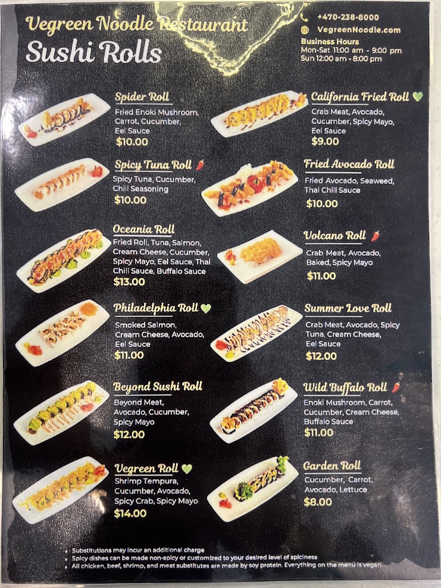 Menu Vegreen Noodle-10