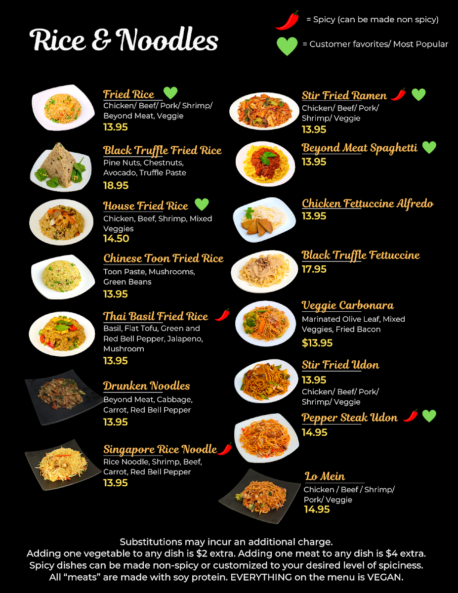 Menu Vegreen Noodle-9
