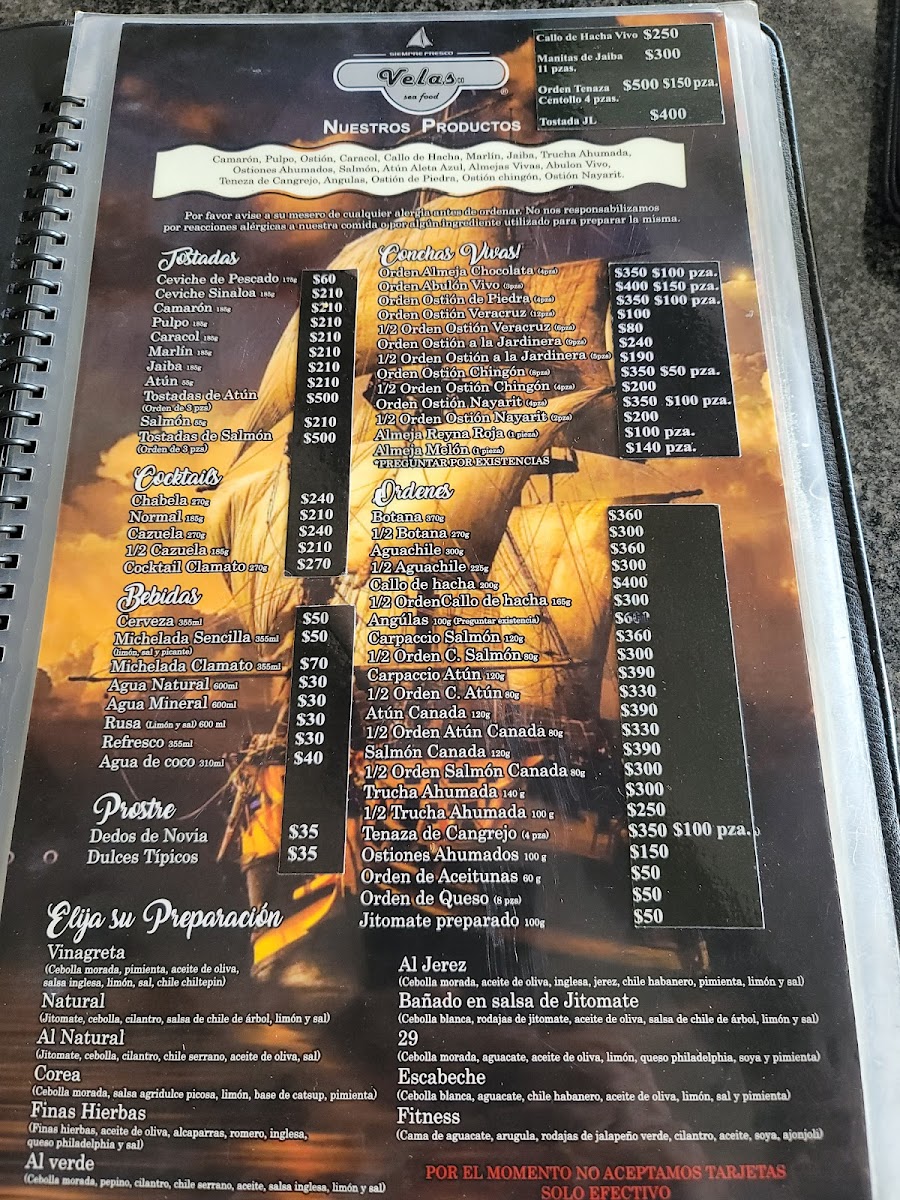 Menu Velas Sea Food-2