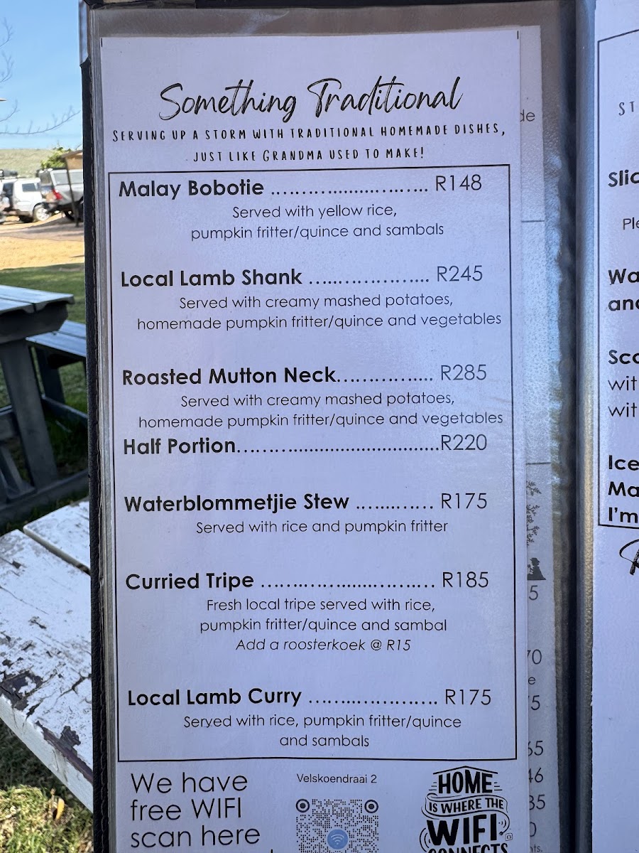Menu Velskoendraai Farmstall-10