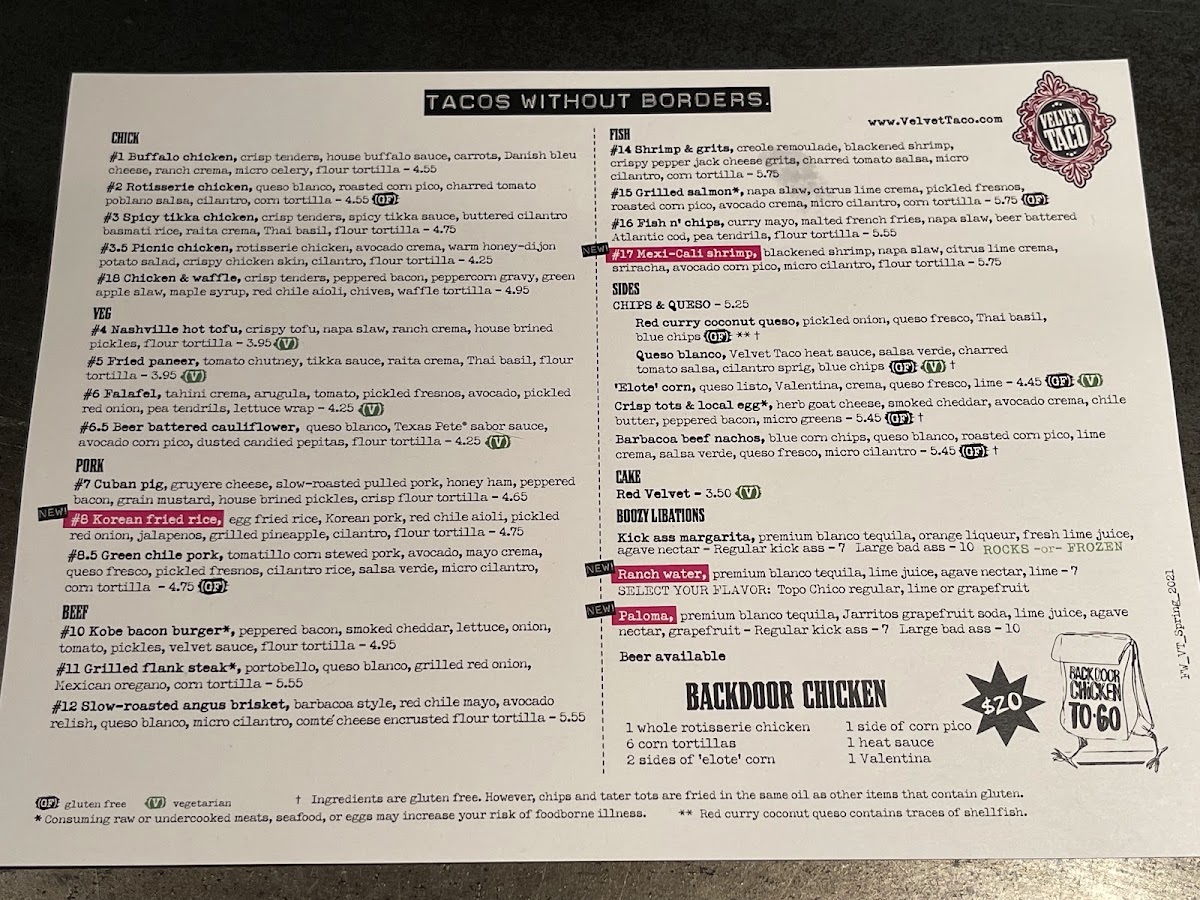 Menu Velvet Taco-4
