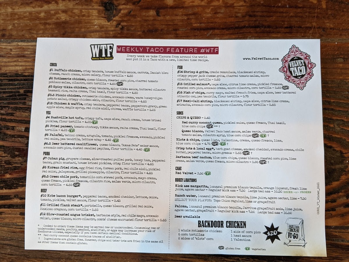 Menu Velvet Taco-7