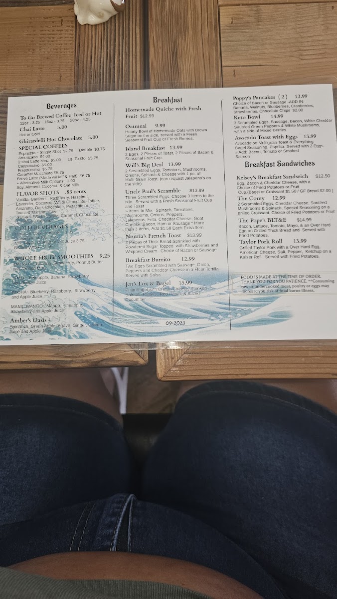 Menu Venice Island Coffee-3