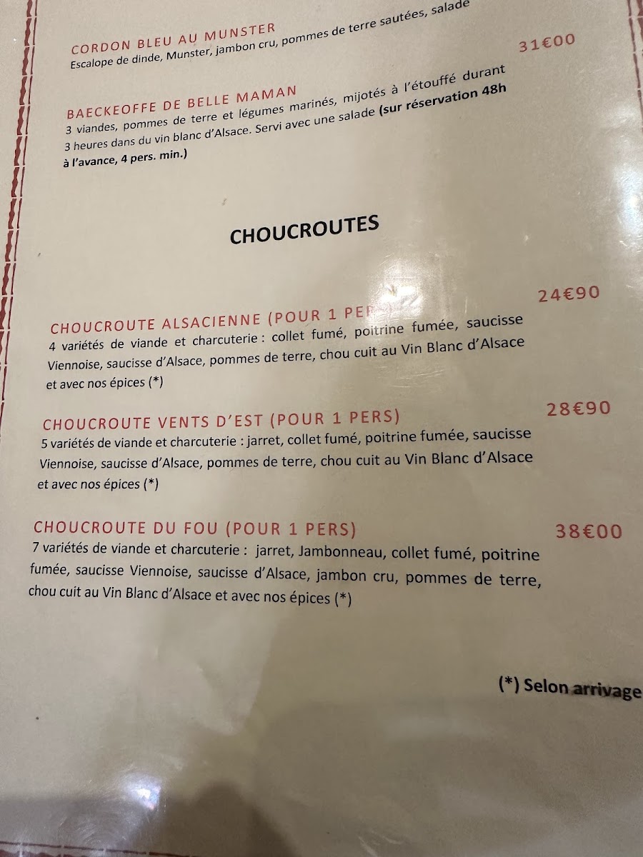 Menu Vents D'est-3