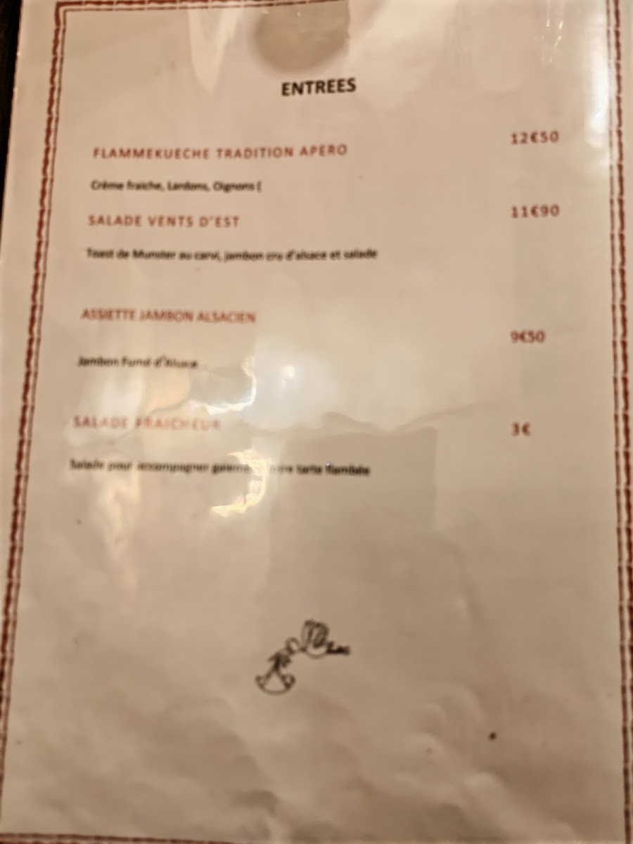 Menu Vents D'est-6