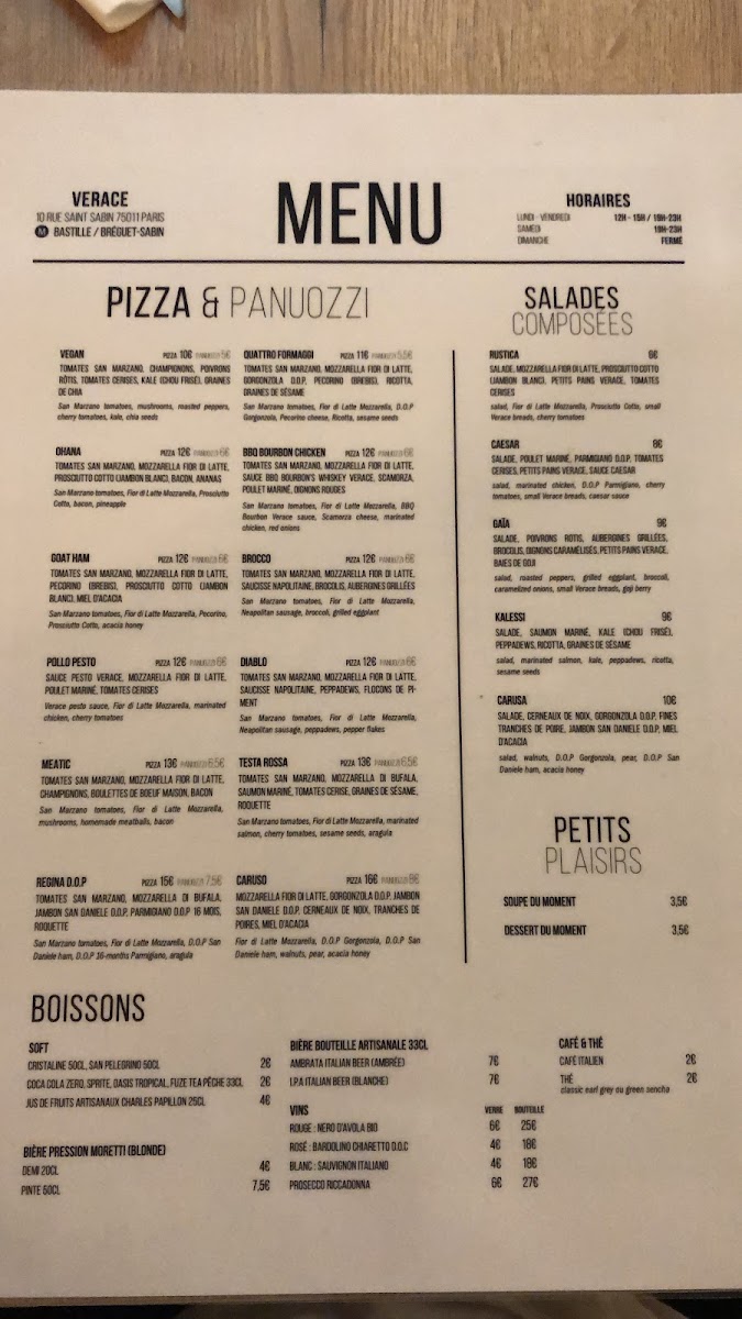 Menu Verace Bastille-7