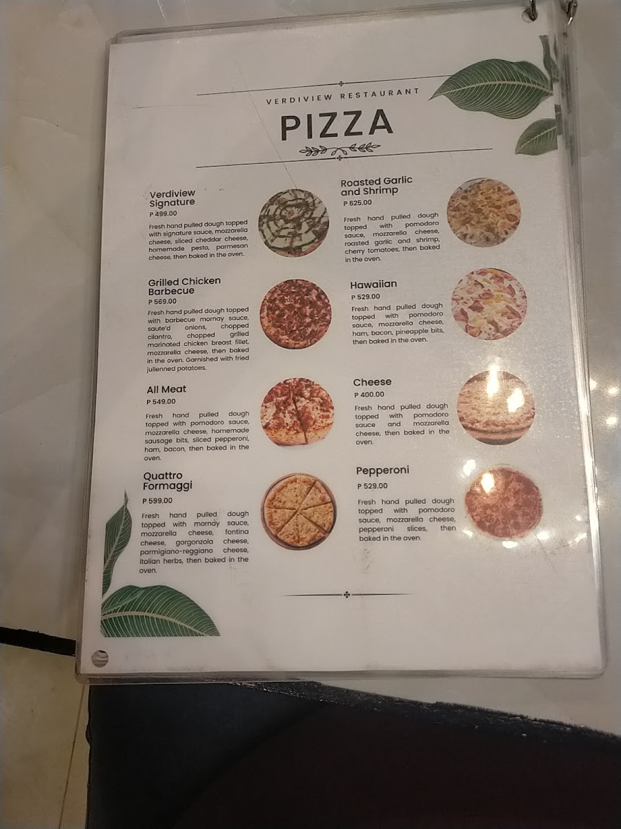 Menu Verdiview Restaurant-3