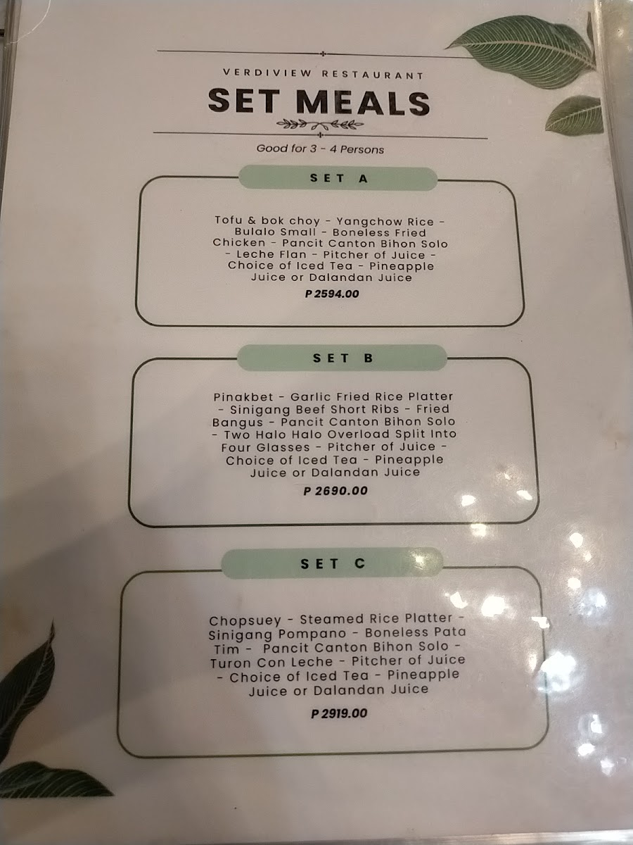 Menu Verdiview Restaurant-4