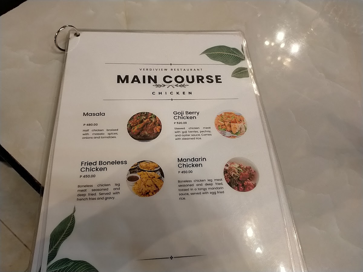 Menu Verdiview Restaurant-5